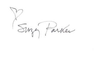 Suzy Parker autograph