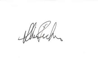 Slim Pickens autograph
