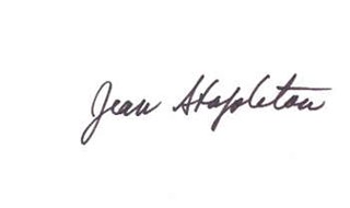 Jean Stapleton autograph