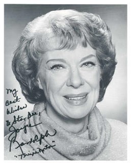 Joyce Randolph autograph