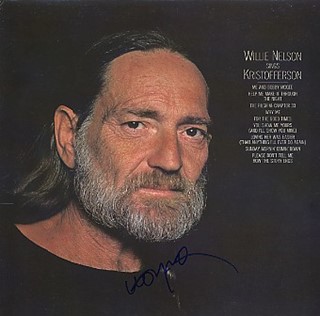 Willie Nelson #3 autograph