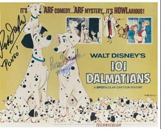 101 Dalmatians autograph