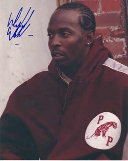 Michael K. Williams autograph
