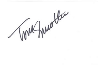Tom Smothers autograph