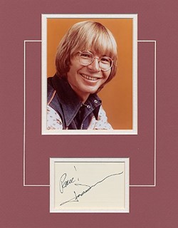 John Denver autograph