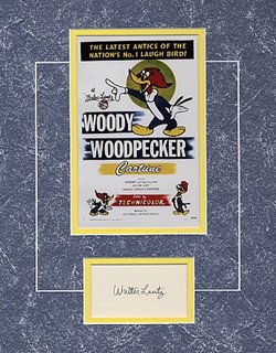 Woody Woodpecker autograph