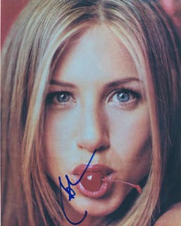 Jennifer Aniston autograph