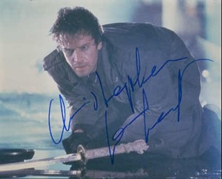 Christopher Lambert autograph