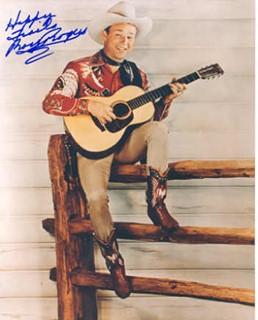 Roy Rogers autograph