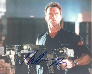 Arnold Schwarzenegger autograph