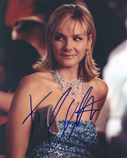 Kim Cattrall autograph