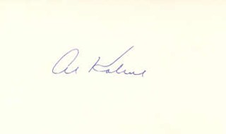 Al Kaline autograph