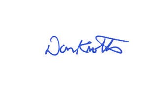 Don Knotts autograph