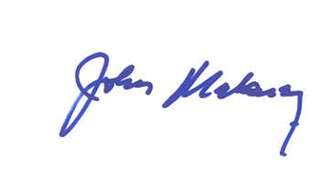 John Mahoney autograph