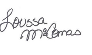 Lorissa McComas autograph