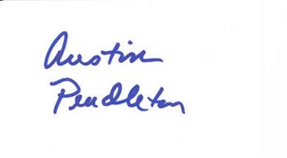 Austin Pendleton autograph
