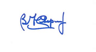Ben Chapman autograph