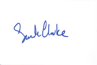 Sarah Clarke autograph