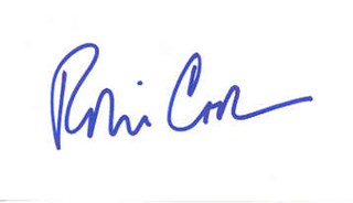 Robin Cook autograph