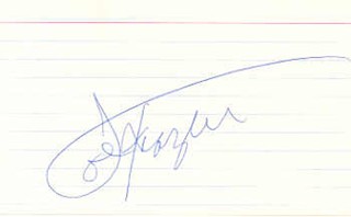 Joe Frazier autograph