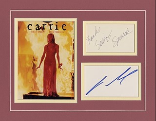 Carrie autograph