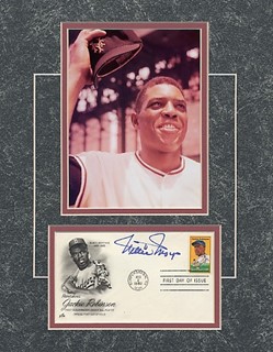 Willie Mays autograph