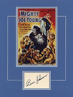 Mighty Joe Young autograph