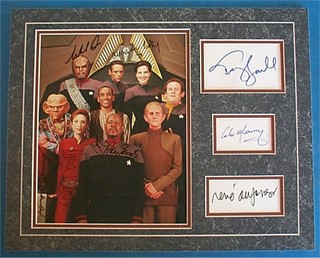 Star Trek Deep Space Nine autograph
