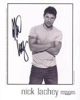 Nick Lachey autograph
