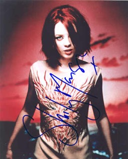 Shirley Manson autograph