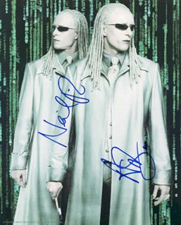 Matrix Reloaded autograph