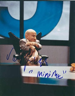 Verne Troyer autograph