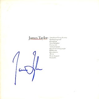 James Taylor autograph