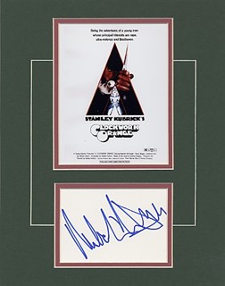 A Clockwork Orange autograph
