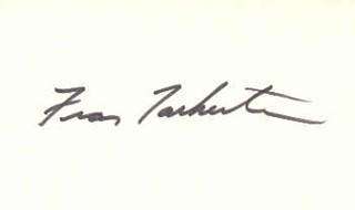 Fran Tarkenton autograph