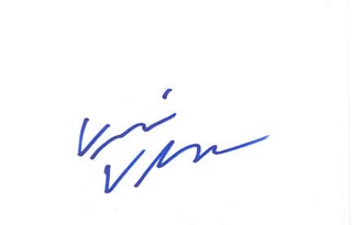 Vince Vaughn autograph