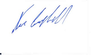 Neve Campbell autograph