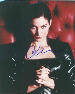 Carrie-Anne Moss autograph