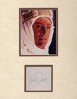 Lawrence of Arabia autograph