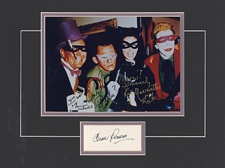 Batman Villains autograph