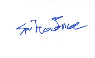 Spike Jonze autograph