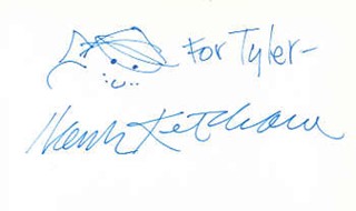 Hank Ketcham autograph