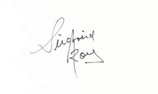 Siegfried and Roy autograph