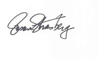 Susan Strasberg autograph