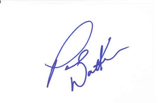 Paul Walker autograph