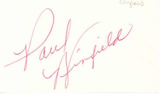 Paul Winfield autograph