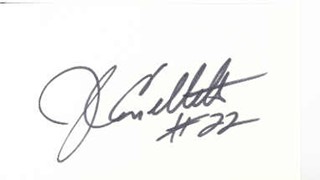 John Cappelletti autograph