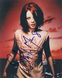 Shirley Manson autograph