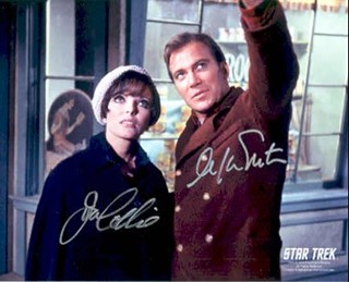 Shatner and Collins autograph
