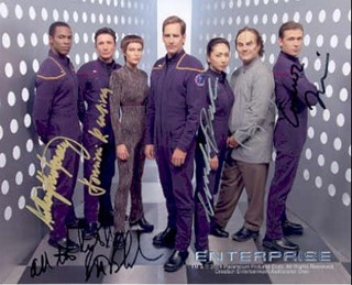 Star Trek Enterprise autograph